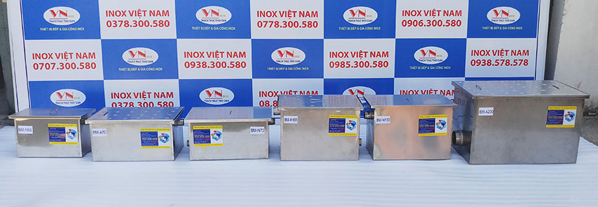 Bẫy mỡ inox công nghiệp giá tốt tại xưởng Inox Việt Nam