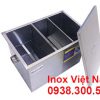 Bể tách mỡ inox nhà hàng 100 Lít, bể tách mỡ 100L nhà hàng.