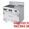 bếp âu 4 họng có chiên phẳng