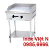 Bếp chiên bề mặt 2 họng dùng gas chân cao