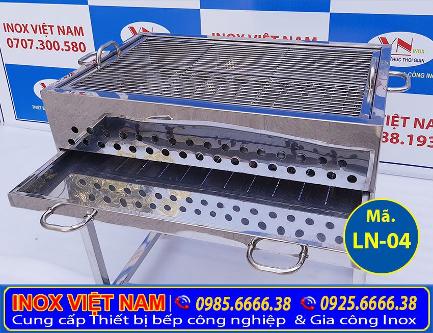 Nhà sản xuất Lò Nướng Than Inox Ngoài Trời LN-04 Inox Việt Nam