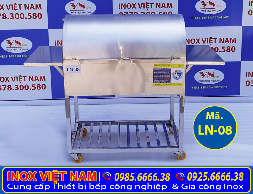 Lò nướng than inox 304 giá tốt tại xưởng Inox Việt Nam.