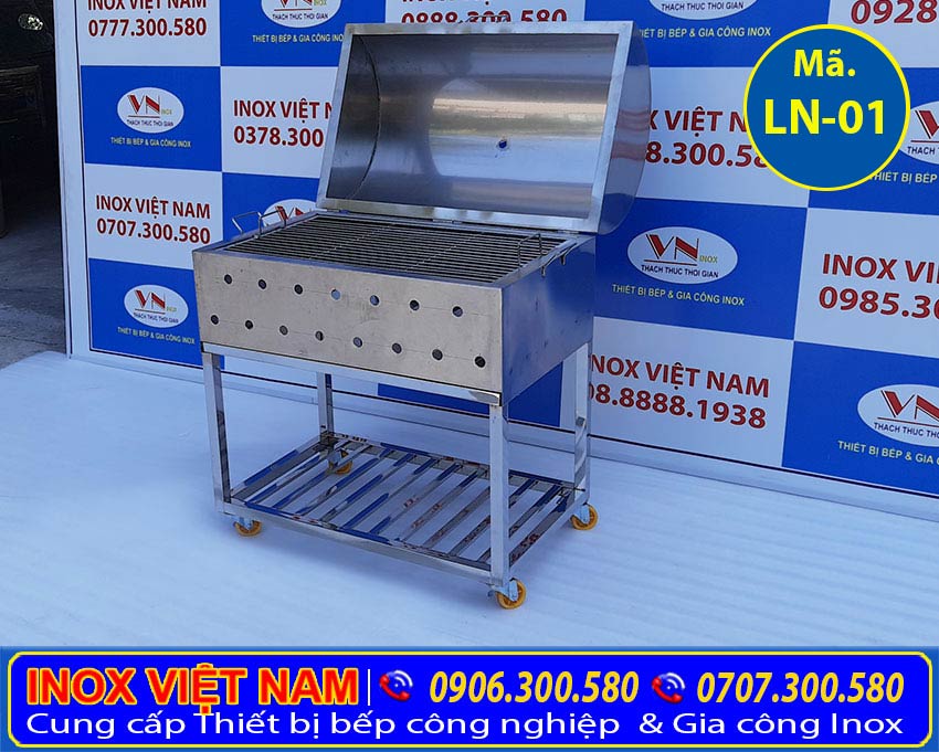 Bếp nướng inox, lò nướng than inox 304 giá tốt tại Inox Việt Nam.