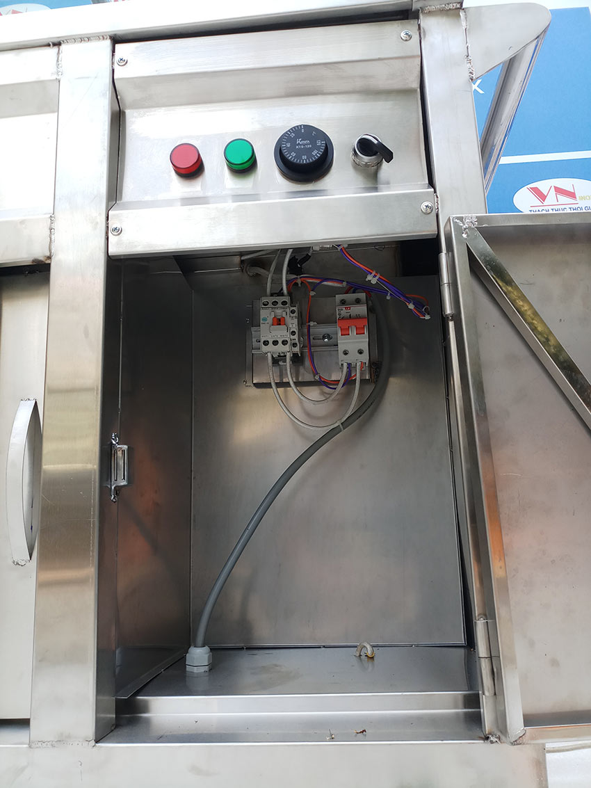 Chi tiết tủ điện cho tủ giữ nóng thức ăn, tủ hâm nóng thức ăn giá gốc tại xưởng Inox Việt Nam.