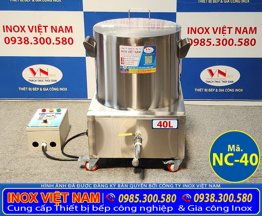 Sản phẩm nồi nấu cháo bằng điện, nồi điện nấu cháo chất lượng tại Inox Việt Nam