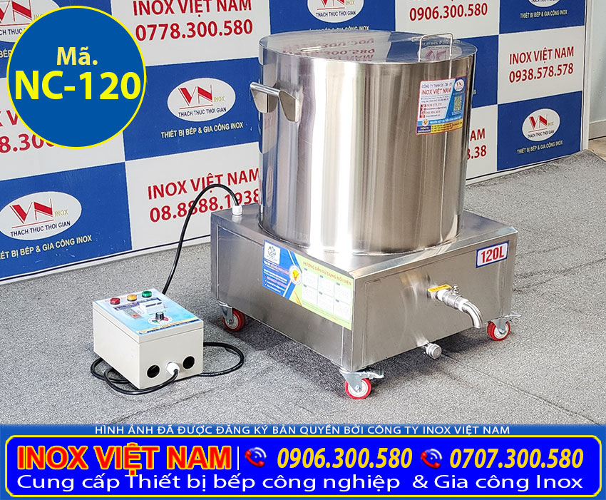 Mua ngay nồi nấu cháo công nghiệp bằng điện 120 giá tốt NC-120