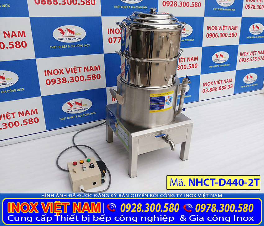 Xưởng sản xuất nồi hấp cơm tấm bằng điện, nồi hấp điện công nghiệp đa năng giá tốt tại TP HCM thương hiệu Inox Việt Nam.
