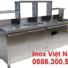Quầy bar trà sữa inox đẹp mã QB- 12