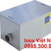 Bẫy mỡ nổi 180 lít, bẫy mỡ inox 180 lít lắp đặt nổi.