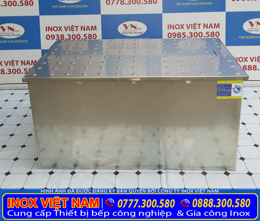 Địa chỉ bán giá bán bể tách mỡ inox âm sàn nhà bếp tại TP HCM uy tín giá tốt. Liên hệ Inox Việt Nam.