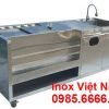 Quầy trà sữa inox mã QB-22, sản phẩm quầy bar inox, quầy pha chế được sử dụng nhiều hiện nay.