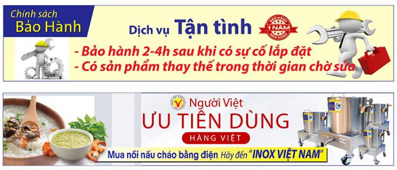 Inox Việt Nam mang đến sản phẩm nồi nấu cháo bằng điện giá tốt.