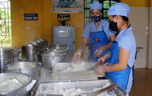 Nhà bếp trường mầm non