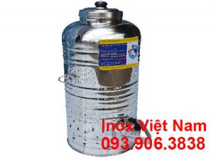 Bình chứa nước inox 50 lít giá tốt tại Inox Việt Nam tp hcm.