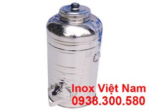 Bình đựng nước đá inox giá tốt tại TP HCM đơn vị Inox Việt Nam.