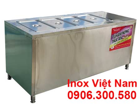 Giá tủ hâm nóng thức ăn giá tốt Inox Việt Nam.
