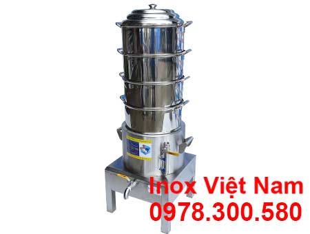 nồi hấp cơm tấm bằng điện giá tốt tại Inox Việt Nam D600