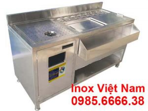 Quầy Pha Chế Cafe Inox QB-34