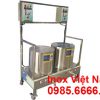 Bộ 2 Nồi Nấu Cháo 40L Và Nồi Nấu Phở 60L IVN