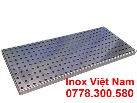 Kích thước Khay Úp Ly Inox 0.8M KUL-02 IVN