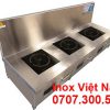 Bếp Từ Công Nghiệp 3 Vùng Nấu Mặt Vuông BT-03