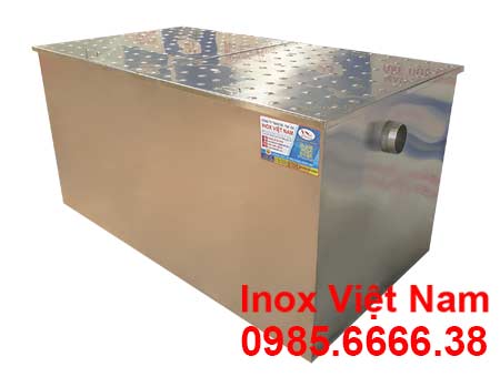 Thùng Inox Lọc Dầu Mỡ Nhà Hàng Âm Sàn 1400L BM-A1400