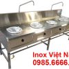 Bếp Á Công Nghiệp Inox 4 Họng Kiềng Tô BA-27