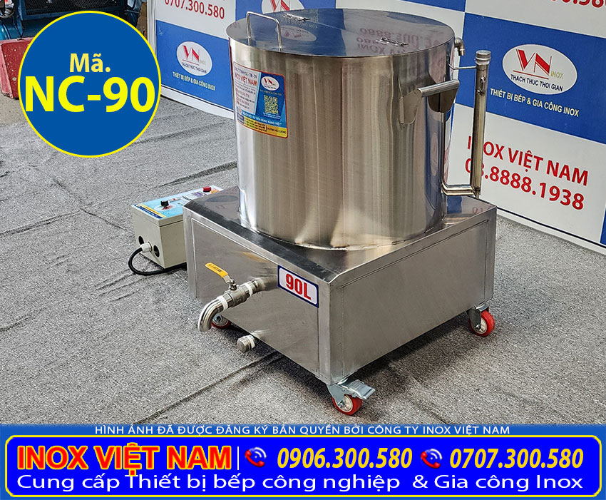 Sản phẩm nồi điện nấu cháo 90 lít giá tốt khi bạn mua tại Inox Việt Nam chúng tôi