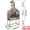 Lò Nướng Than Inox Có Ống Hút Khói LN-40