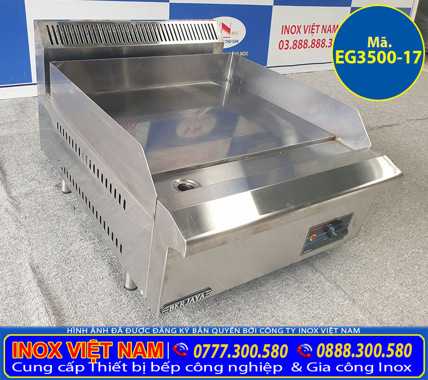 Bếp Chiên Mặt Phẳng Berjaya EG3500-17 Cho Nhà Bếp Quân Đội Giá Tốt Chính Hãng