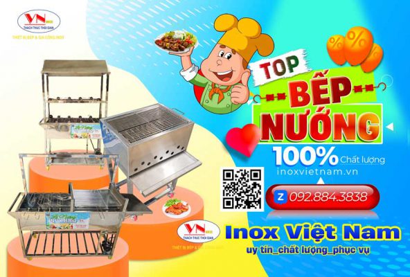 Có những loại bếp nướng than inox BBQ nào? Hãy liên hệ Inox Việt Nam để tư vấn báo giá bếp nướng than inox BBQ giá gốc tại xưởng sản xuất nhé!