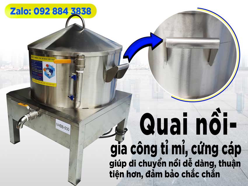 Nồi inox hấp bánh bèo chén bằng điện đa năng, máy làm bánh bèo, máy hấp bánh bèo chén xoáy giá tốt