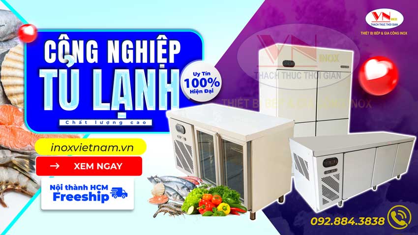 Nhiều mẫu tủ lạnh công nghiệp nhập khẩu berjaya chính hãng đã có mặt tại showroom Inox Việt Nam