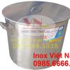 Nồi inox công nghiệp 250 lít 1 lớp inox 304 N-250L/1LOP
