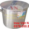 Nồi Inox Công Nghiệp 300 Lít 1 Lớp Inox 304 N-300L/1LOP