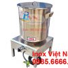 Bộ Nồi Inox 120 Lít Lớn Nấu Phở Kèm Bếp Gas NP-120/BG