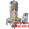 Bộ Nồi Và Xửng Hấp Inox 304 Size 400 Có 3 Tầng Kèm Bếp Gas NH-D400-3T/BG