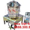 Bộ Nồi Xửng Hấp 1 Tầng Inox 304 Size 440 Kèm Bếp Gas Inox NH-D440-1T/BG