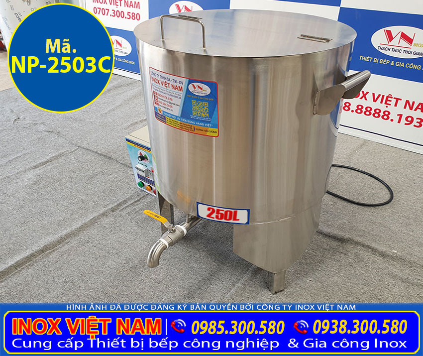 Nồi Điện Nấu Phở 3 Chân 250 Lít NP-2503C
