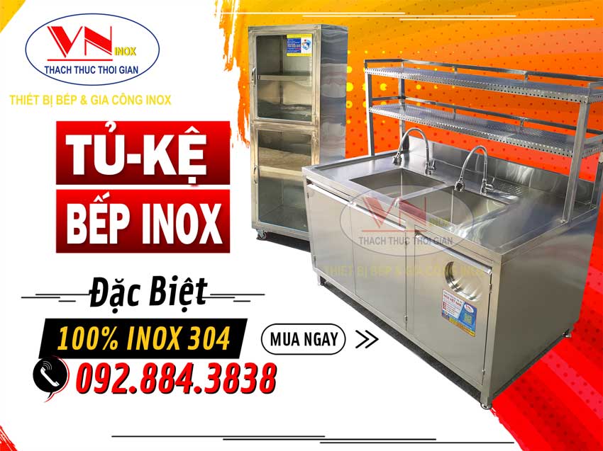Báo giá tủ inox đựng chén bát nhà bếp sử dụng cho nhà hàng, quán ăn, căn hộ gia đình và khu bếp công nghiệp. Hãy liên hệ Inox Việt Nam ngay